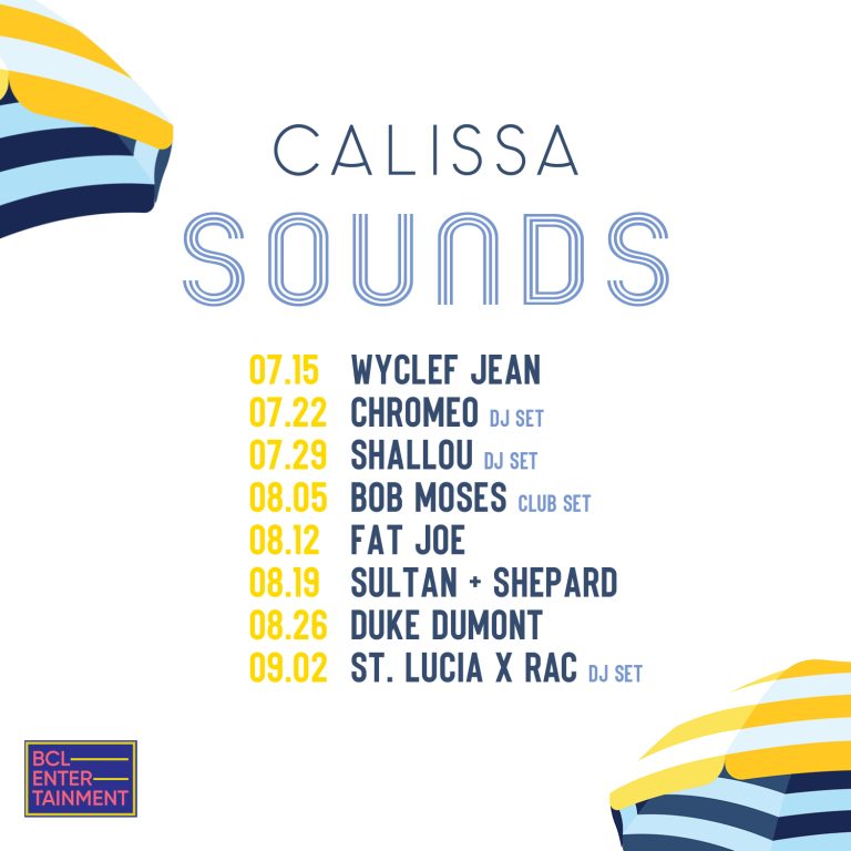 Calissa Sounds Is Back For Another Season Hosting Exclusive Live ...