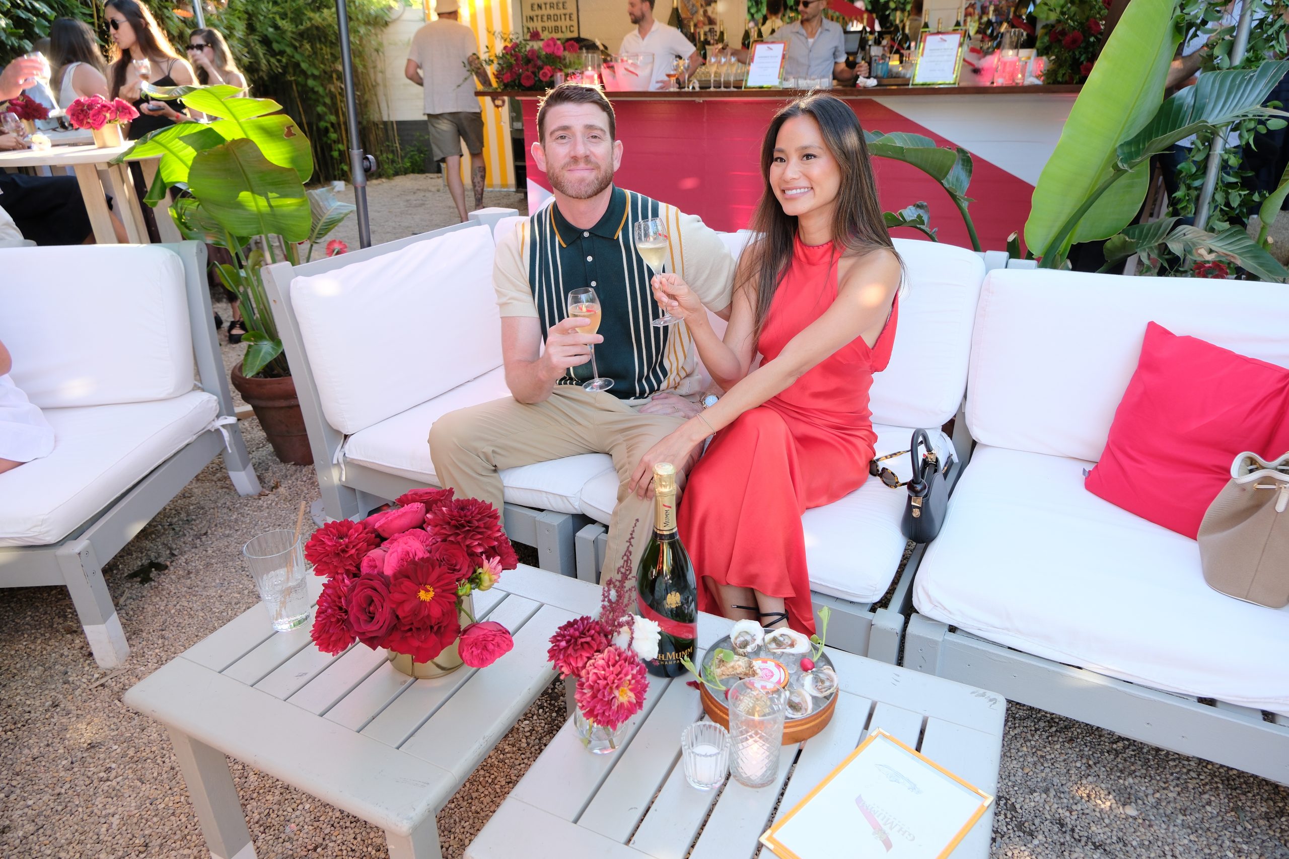 Bryan Greenberg and Jamie Chung host G.H.Mumm Champagne “Perfect ...
