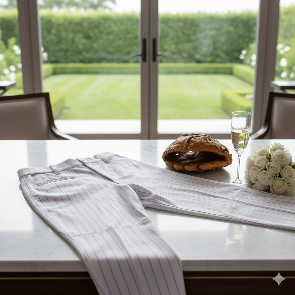 Luxury Baseball Pants - Premium Athletic Wear Fashion Editorial