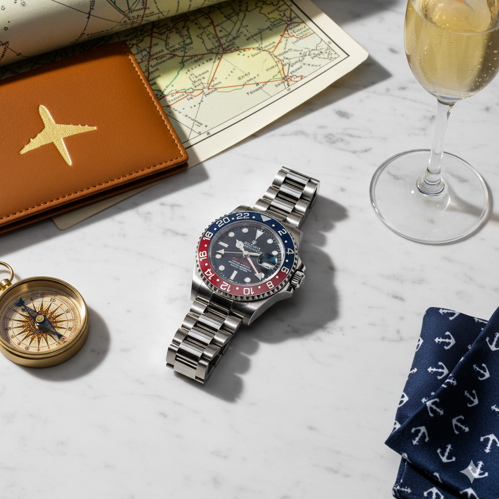 GMT Watch - The Ultimate Luxury Travel Timepiece