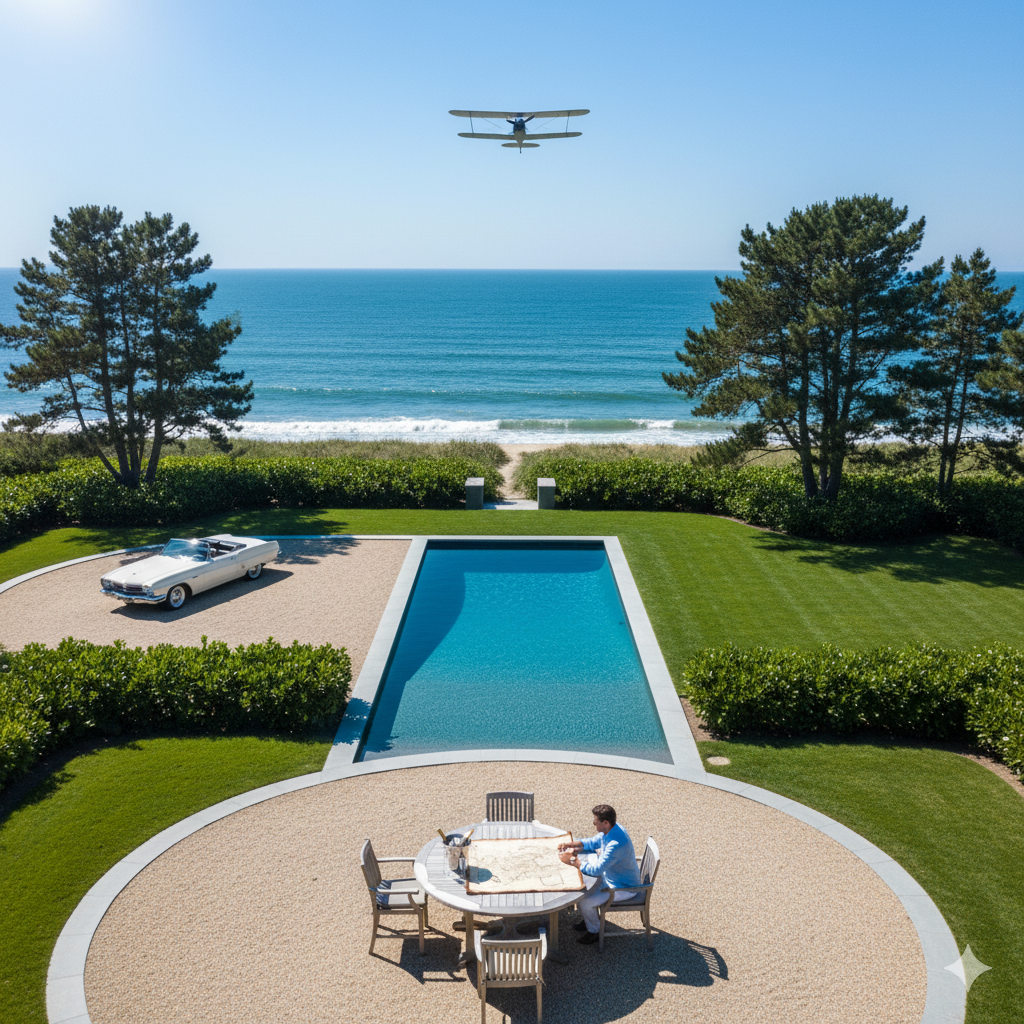 Strategizing sunset at the perfect Hamptons hotel