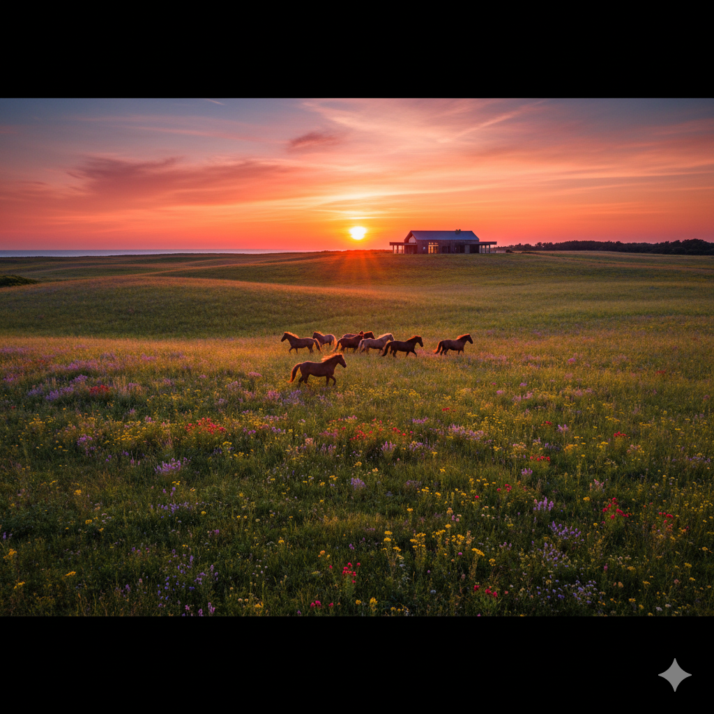 Serene Bridgehampton landscape showcasing prime real estate potential