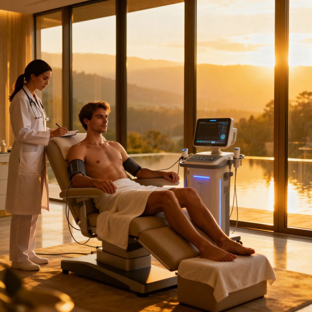 Ultra wealthy wellness retreat secrets in luxury medical spa with personalized health consultation