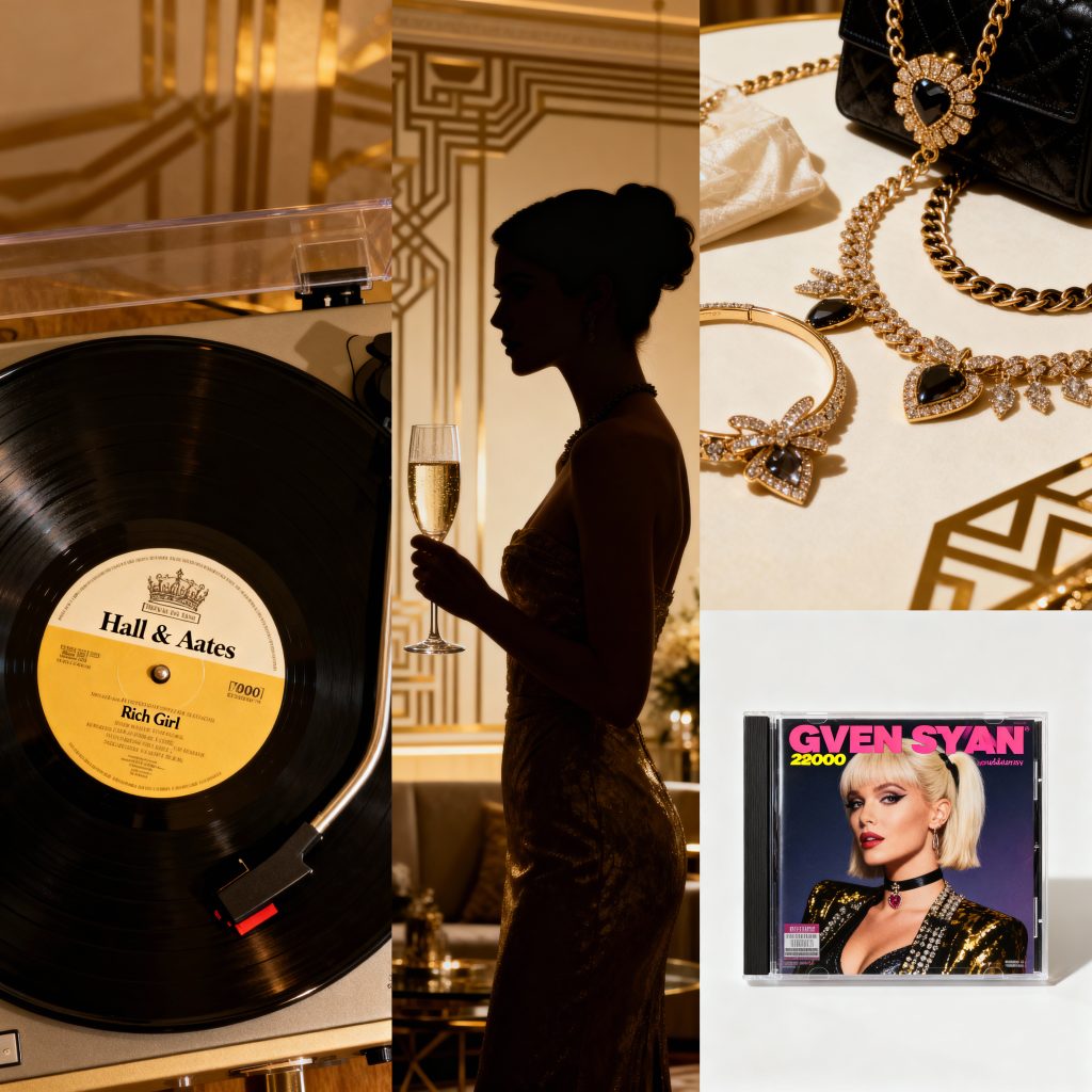 Rich girl lyrics evolution from Hall & Oates 1977 to Gwen Stefani 2004 exploring wealth themes