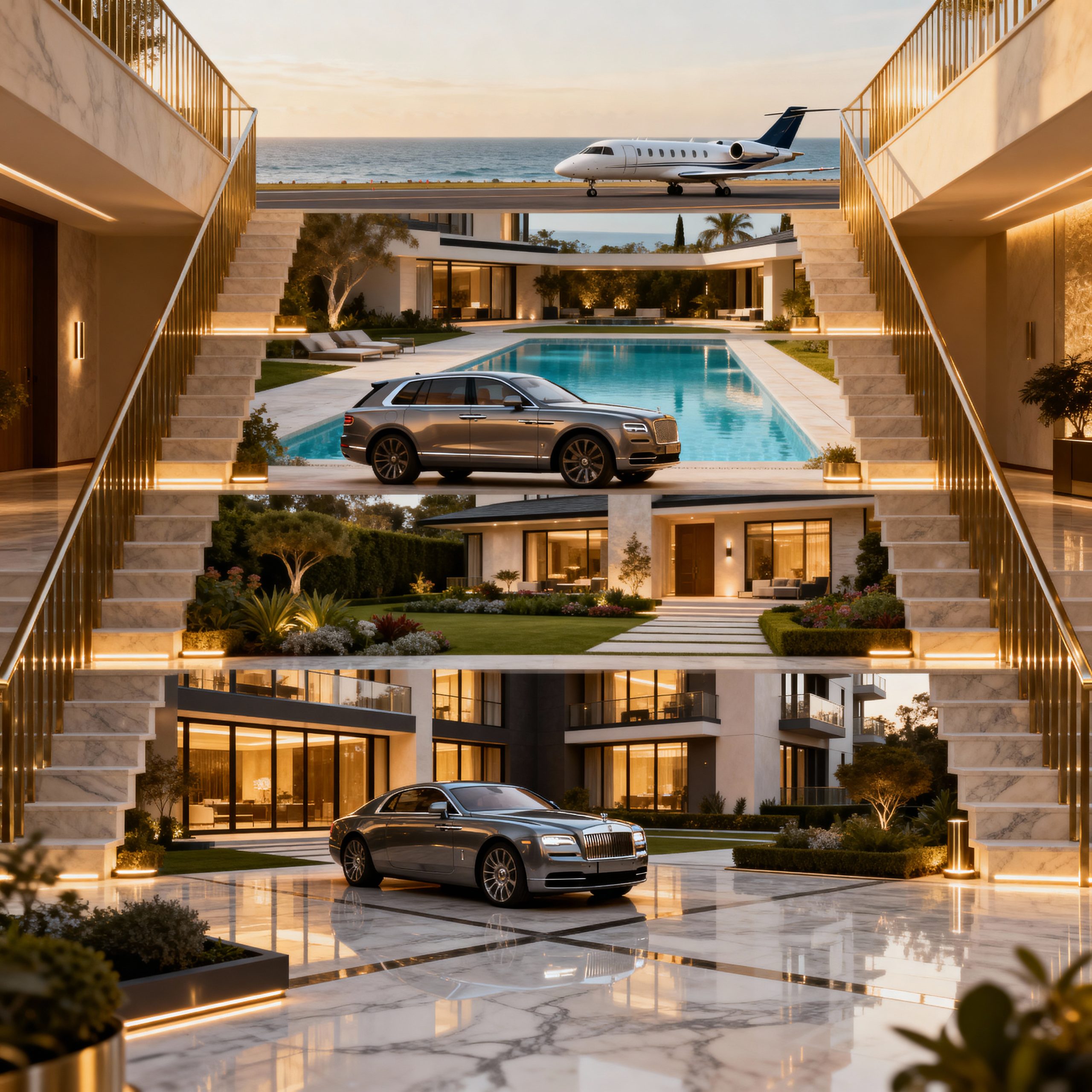 Ultra high net worth wealth building roadmap pathway from middle class to UHNW