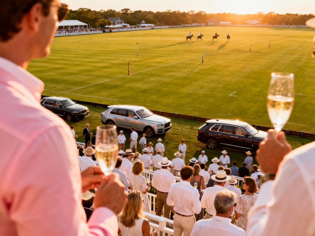 Cultural capital in luxury branding demonstrated at exclusive Hamptons polo event