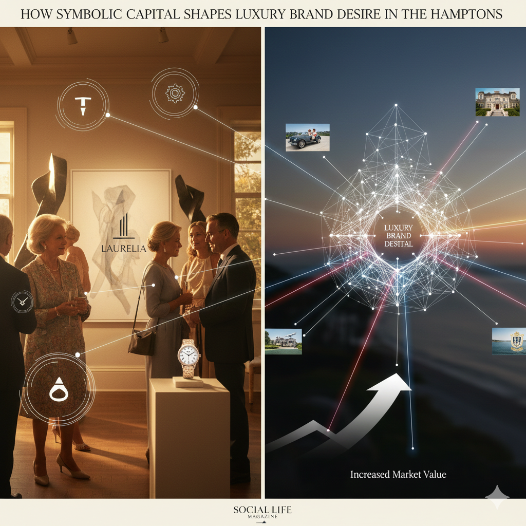 How symbolic capital shapes luxury brand desire in the Hamptons