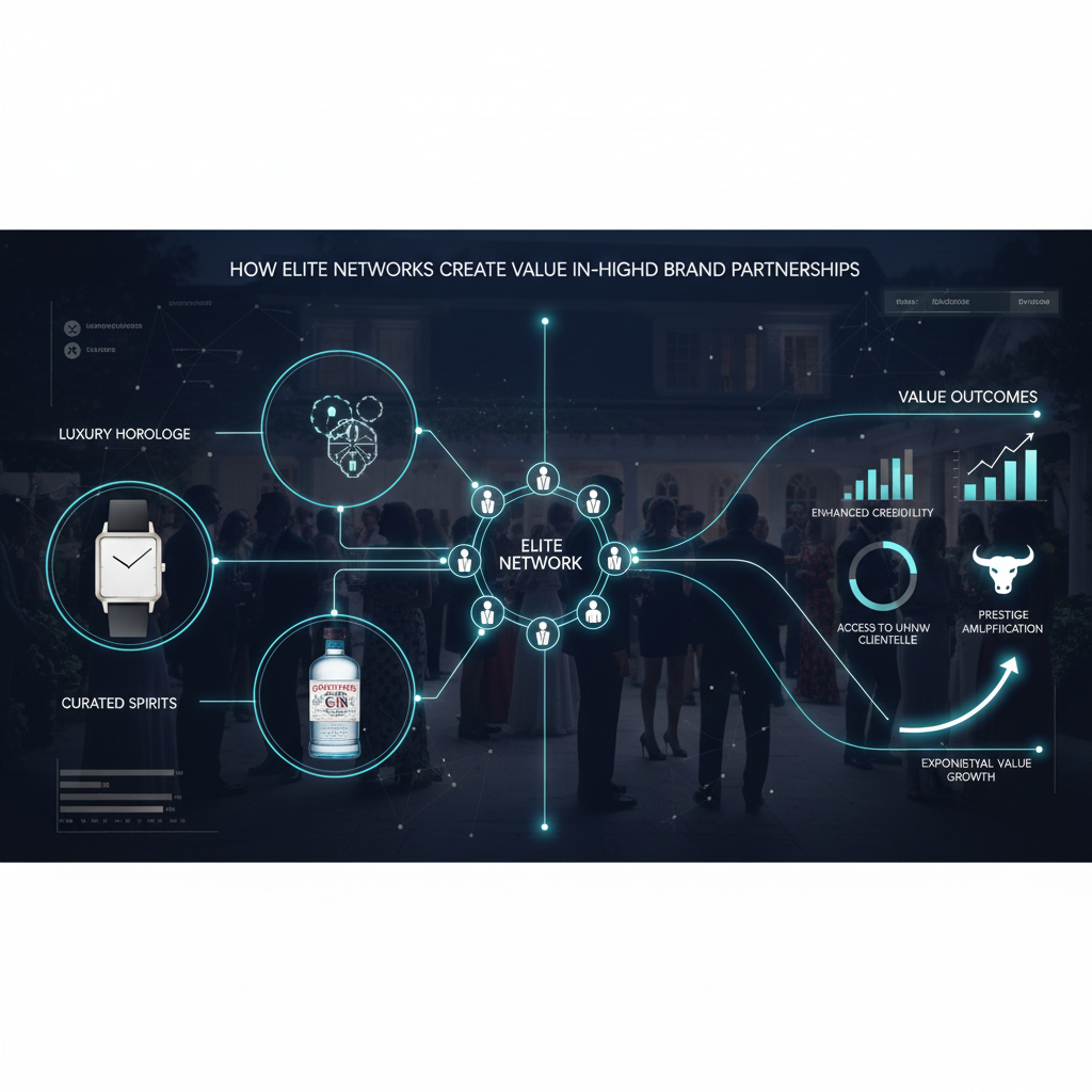 How Elite Networks Create Value in High-End Brand Partnerships