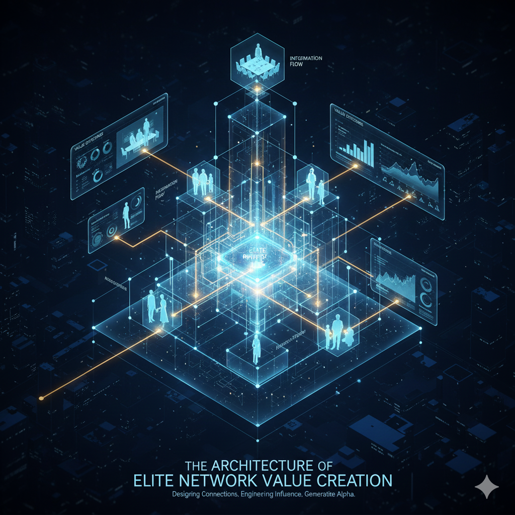 The Architecture of Elite Network Value Creation