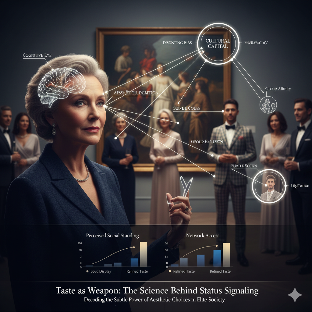 Taste as a Weapon: The Science Behind Status Signaling