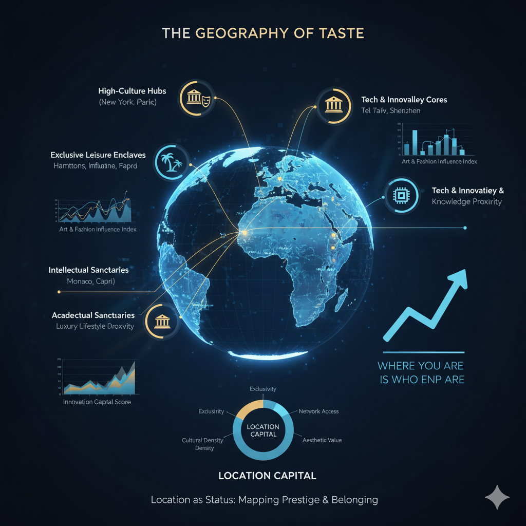 The Geography of Taste: Location as Status