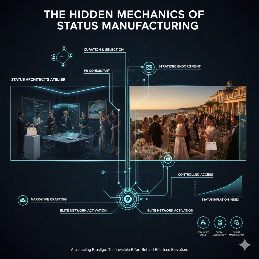 The Hidden Mechanics of Status Manufacturing