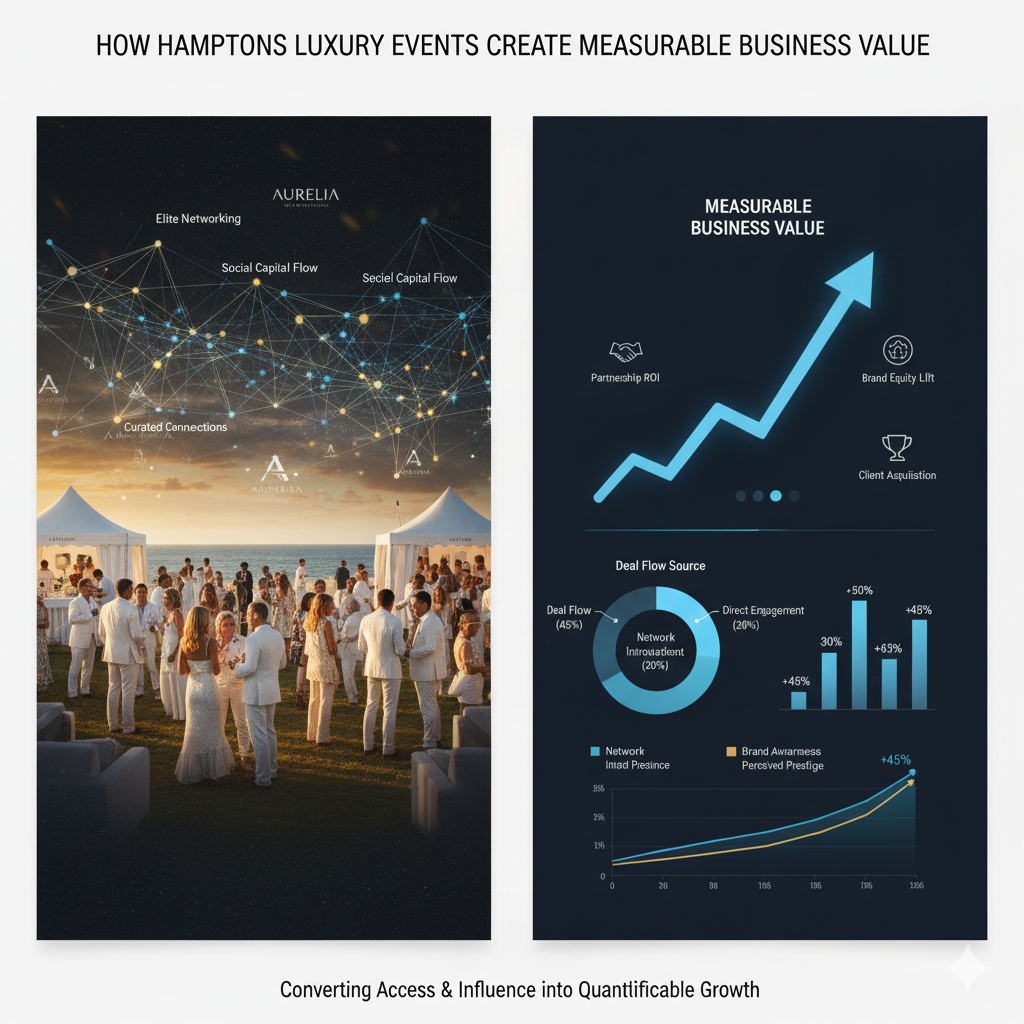 How Hamptons Luxury Events Create Measurable Business Value