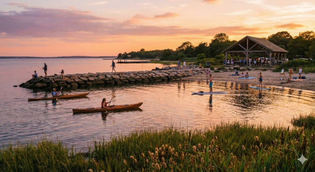 Sunset at Maidstone Beach