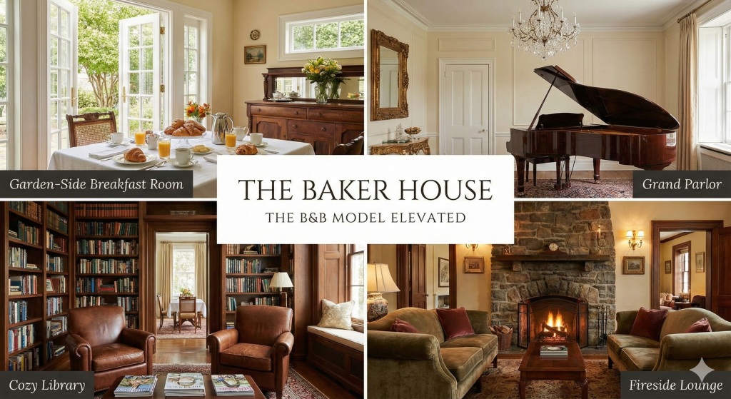 The Baker House - B&B Model Elevated