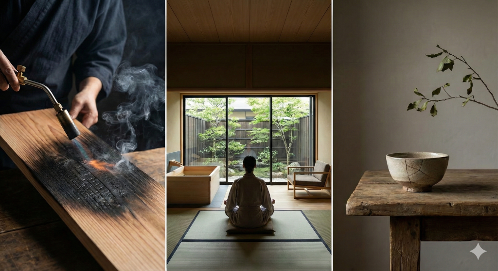 Shou Sugi Ban House Spa