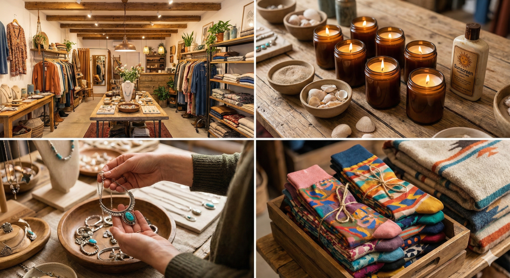 Warm shop Amagansett curated clothing jewelry and lifestyle boutique