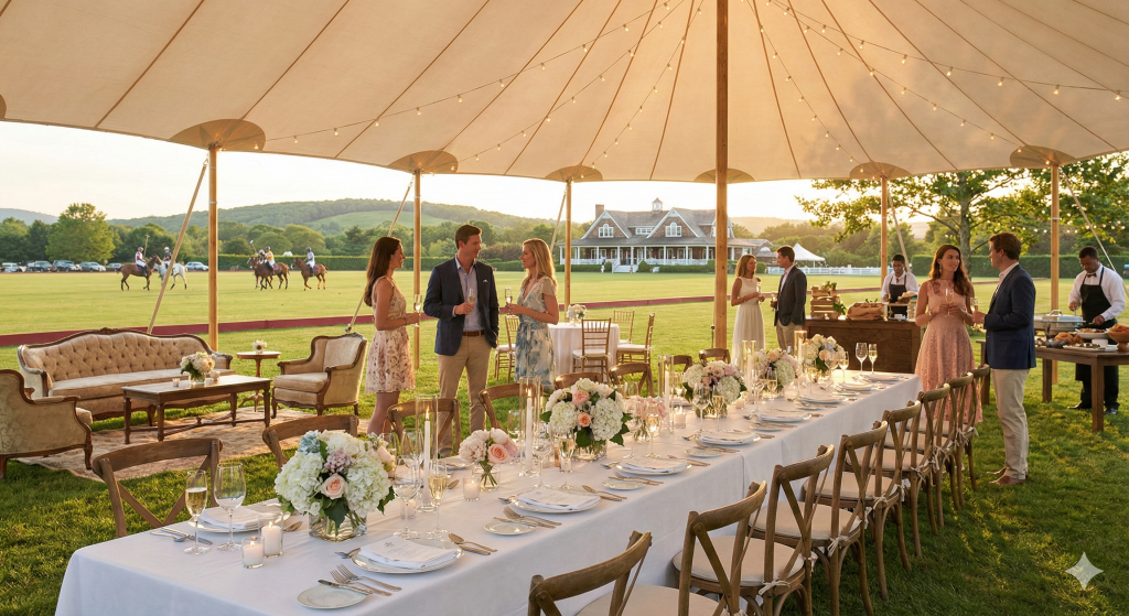 Polo Hamptons Wedding Rehearsal Party