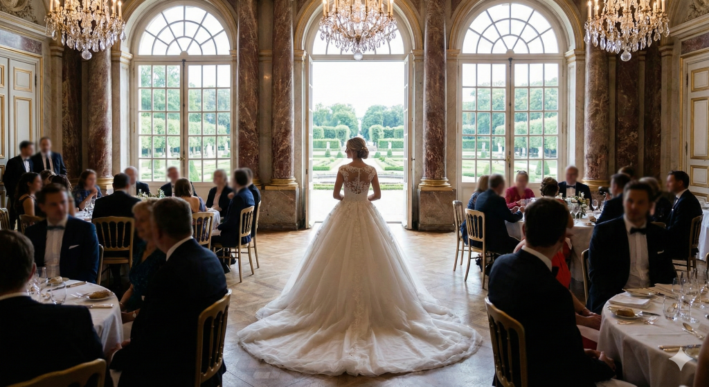 Ball Gown Wedding Dress: When Your Venue Demands Volume