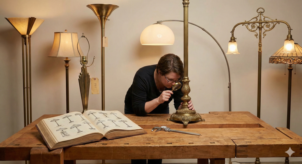 Vintage Floor Lamp Identification Guide