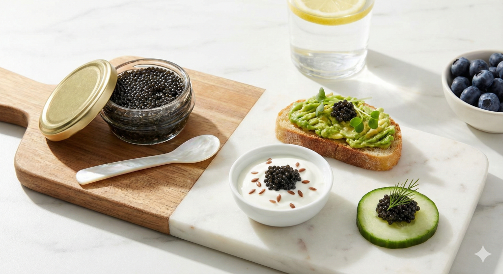 How to Incorporate Caviar Into Your Wellness Routine