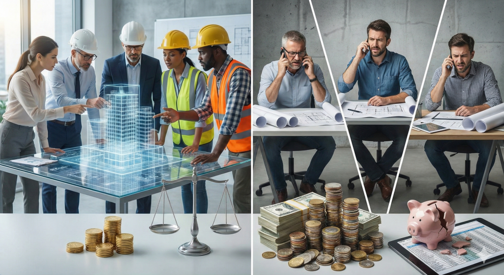 Integrated Design vs Traditional Build