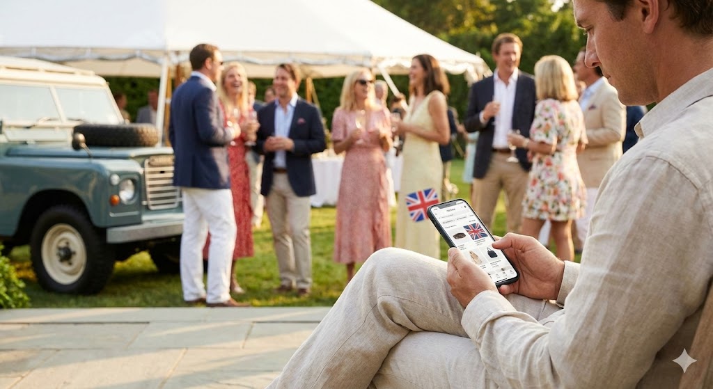 British Brands in the Hamptons