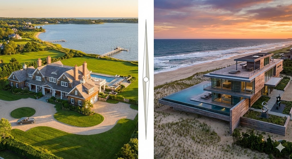 East Hampton vs Southampton Land Values