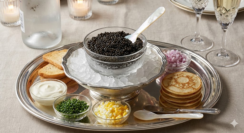 How to Serve Caviar