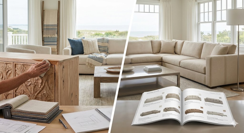 Custom Furniture vs. Catalog