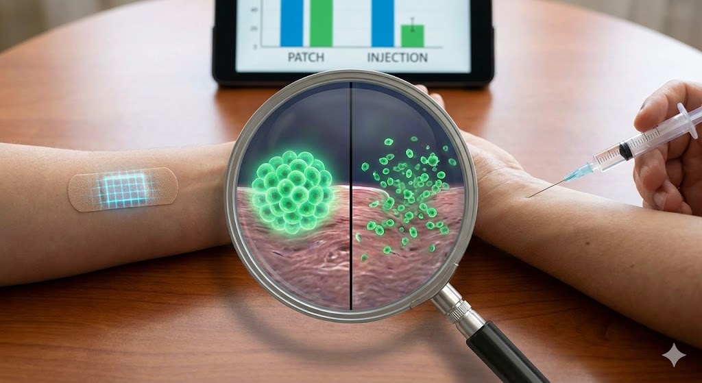 Stem Cell Patches vs Injections