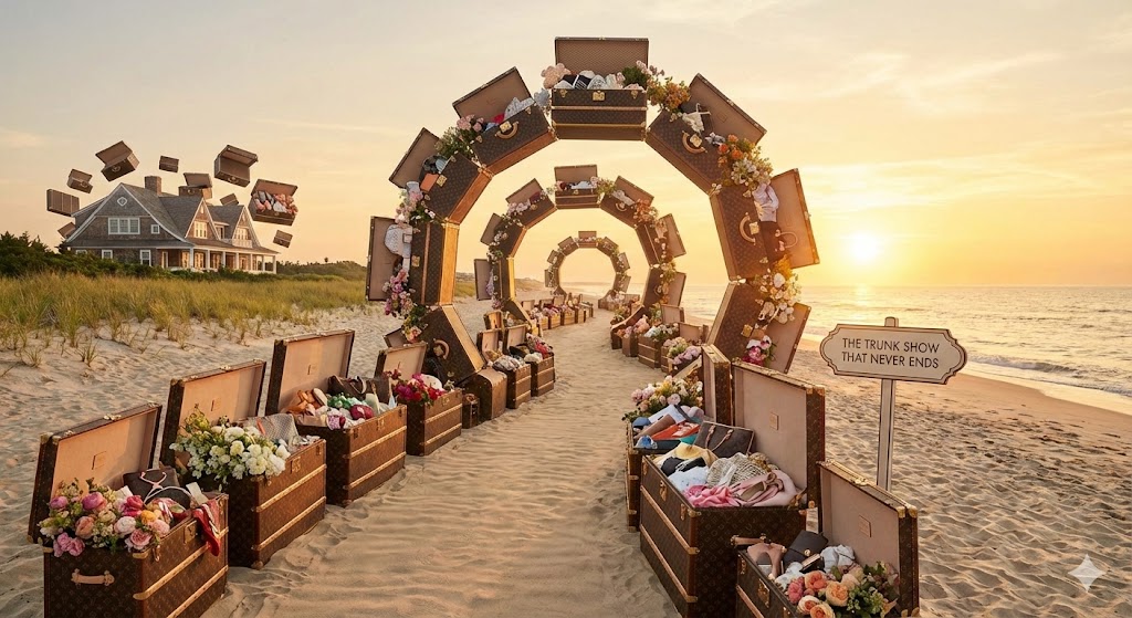 Louis Vuitton Hamptons The Trunk Show That Never Ends