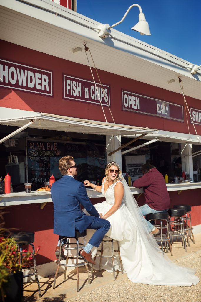 hamptonBRIDE Clam Bar Photo