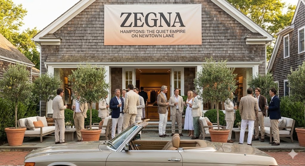 Zegna Hamptons The Quiet Empire on Newtown Lane