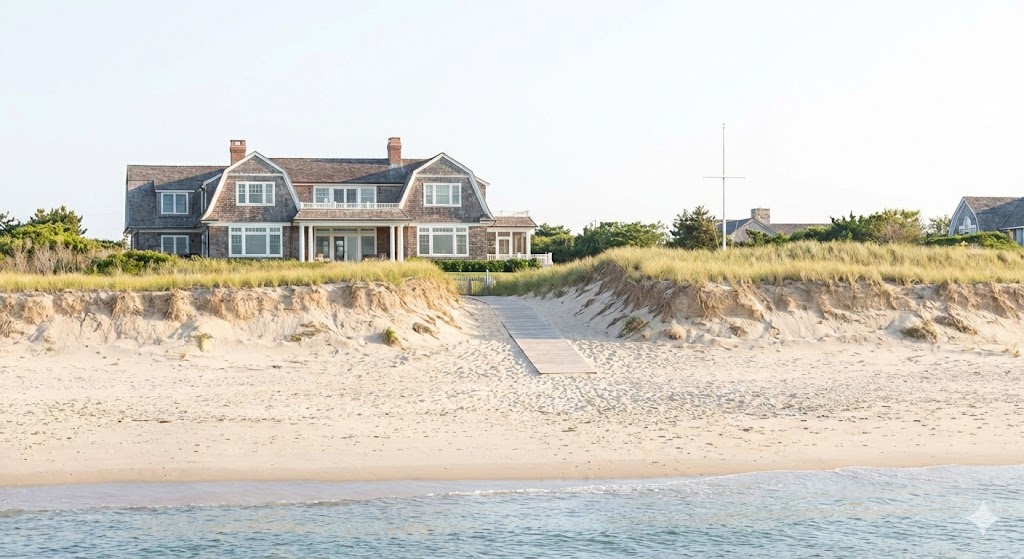 exclsuvie estate Hamptons Beach