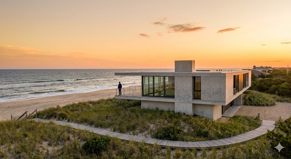 Calvin Klein Hamptons Beach Front Estate