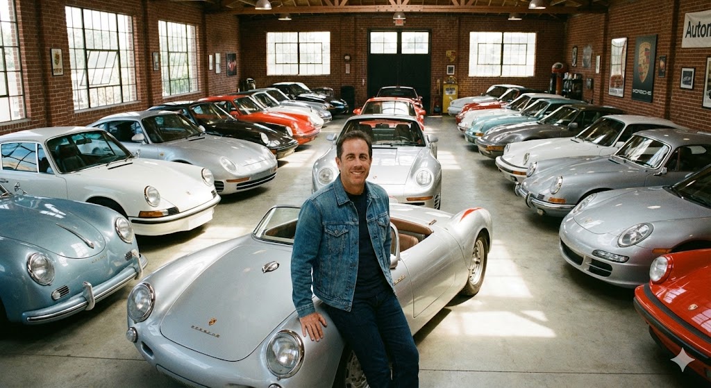 Jerry Seinfeld Famed Porsche Collection