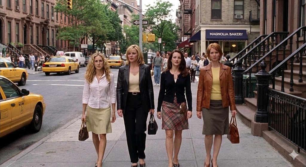 SJP with Sex & The City GFs