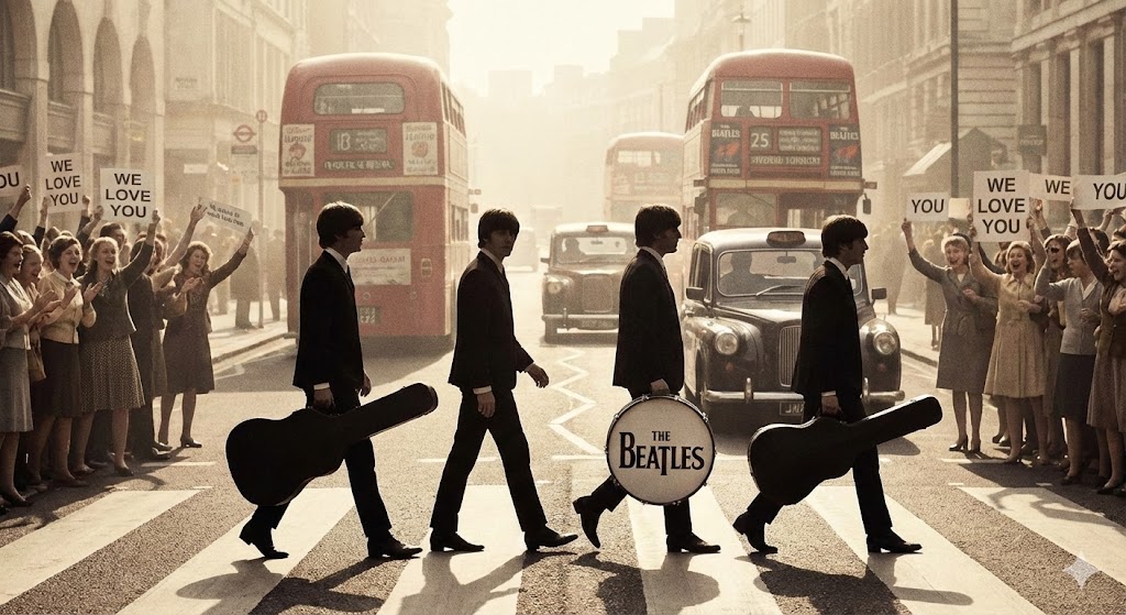 Beatles in the sixties