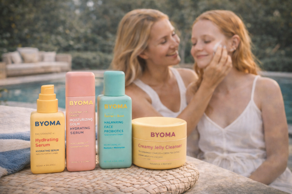 Byoma Hamptons: The Gen Z Skincare Brand That Became a Mother-Daughter Ritual