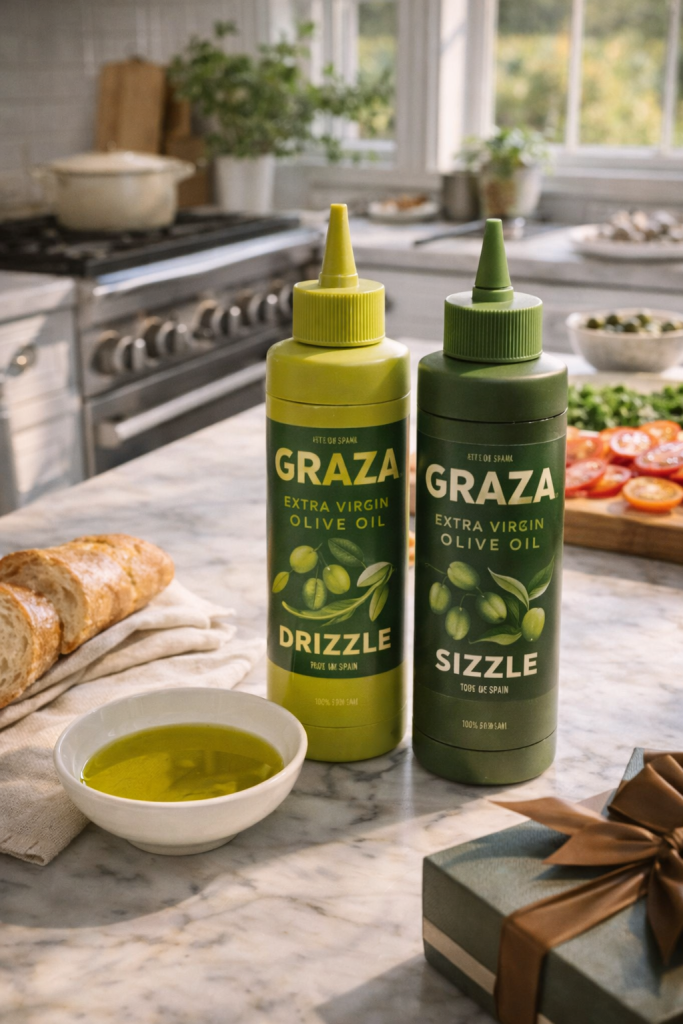 Graza Olive Oil: The Chef-Favorite Squeeze Bottle Transforming Hamptons Kitchens