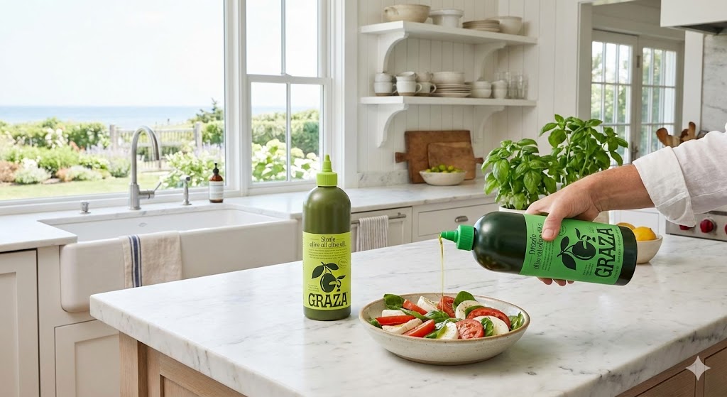 Graza Olive Oil The Chef-Favorite Squeeze Bottle