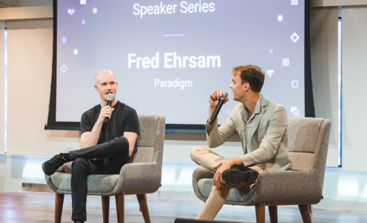 Fred Ehrsam, Brian Armstrong Founders of Coinbase
