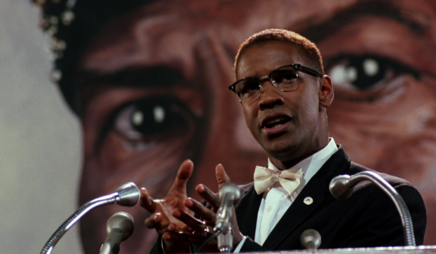 Denzel Washington in Malcom X