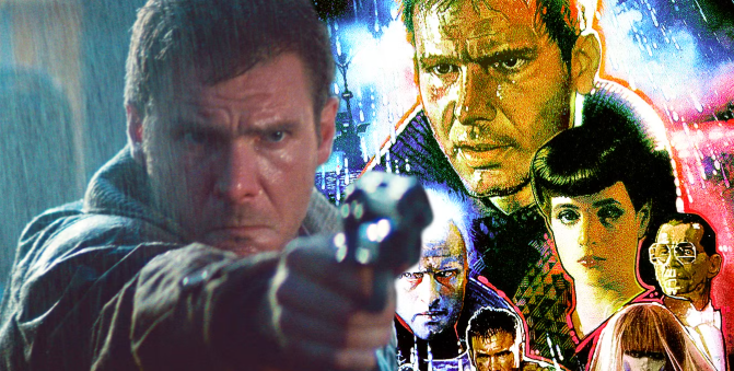 Harrison Ford in Blade Runner