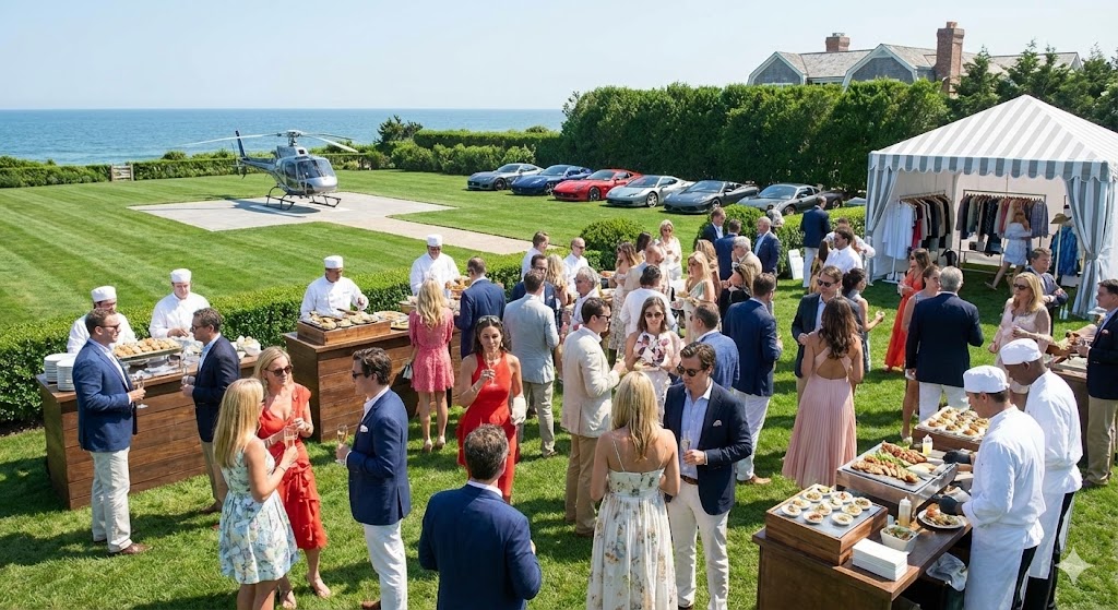 The Seasonal Hamptons Economy of the Ultra-Wealthy