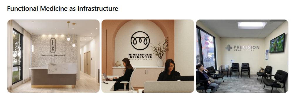 Functional Medicine as Infrastructure