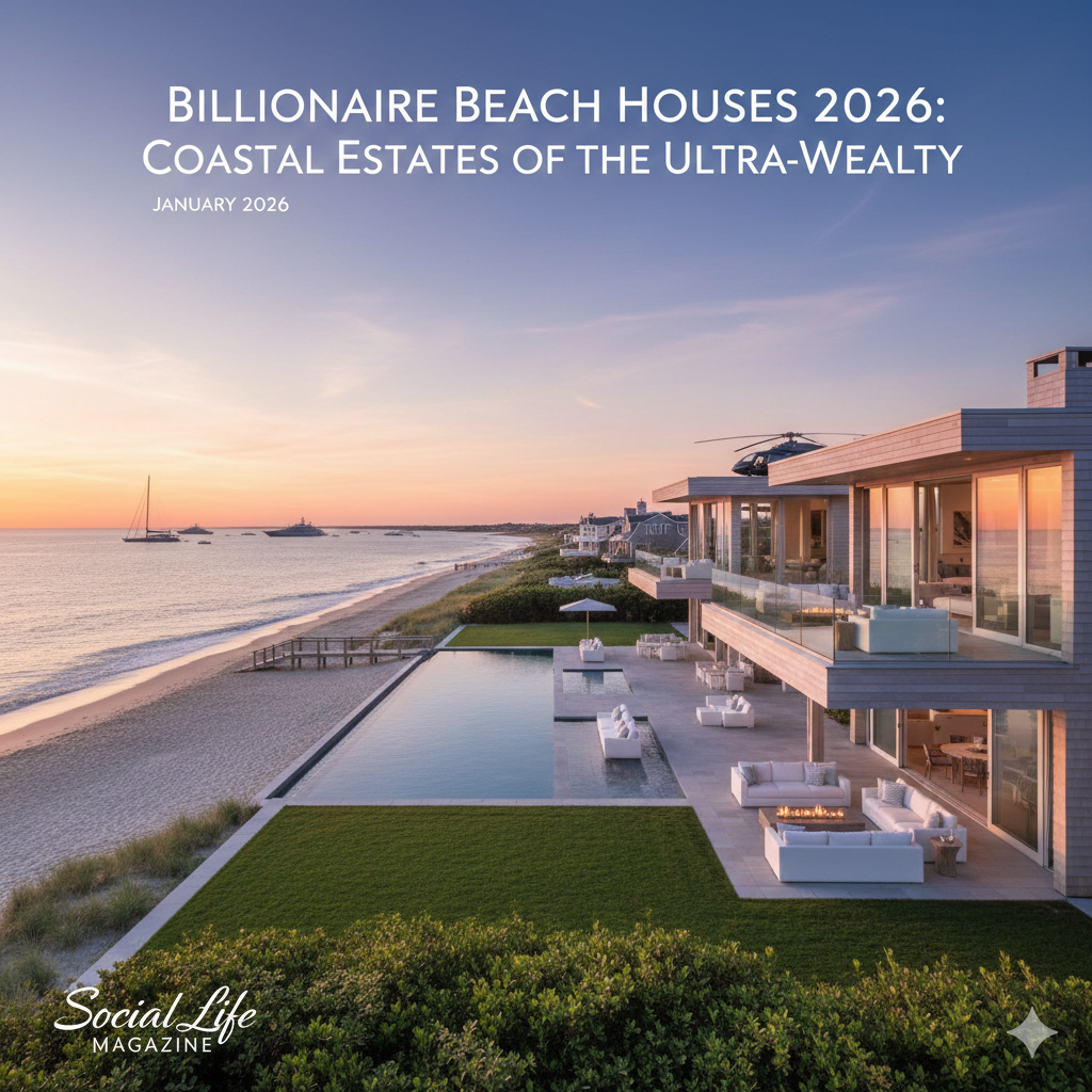 Billionaire Beach Houses 2026: Coastal Estates of the Ultra-Wealthy