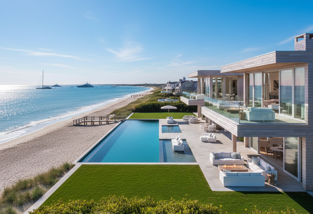 Hamptons Oceanfront Mansion