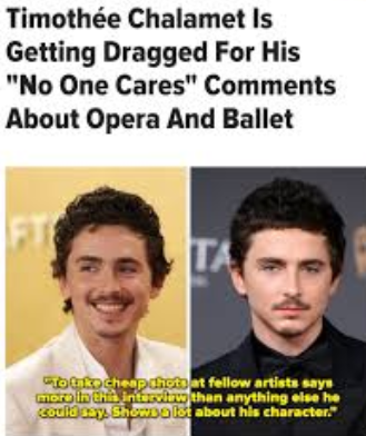 Timothee Chalamet